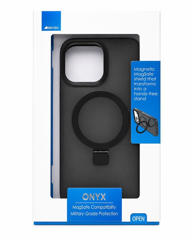 IPHONE 15PRO MAX BLACK מגן