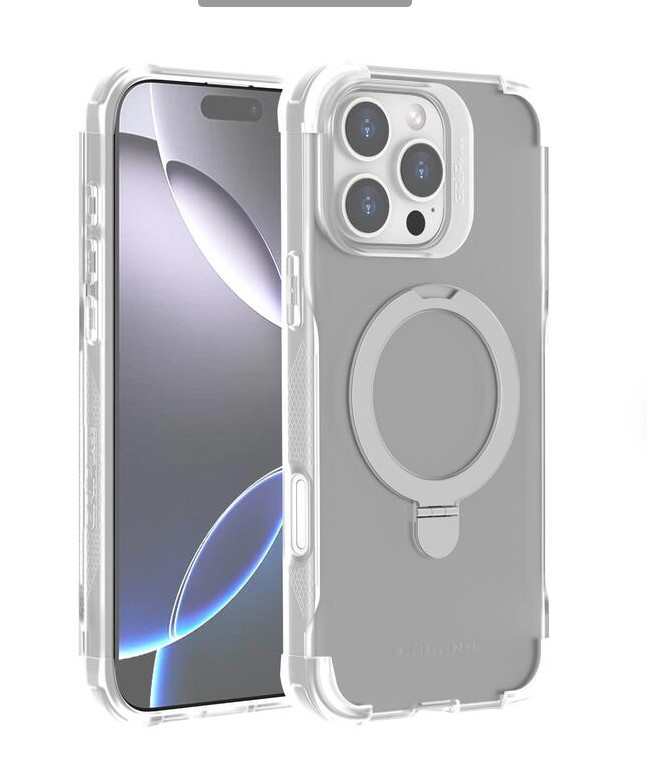 grip case legend magsafe iph 15 promax CLEAR