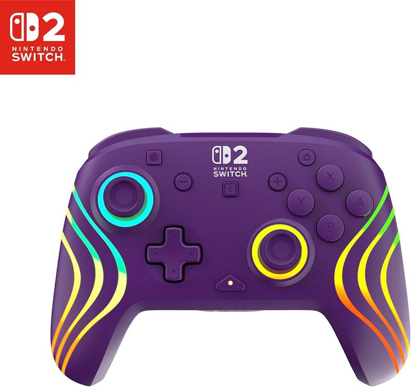 בקר אלחוטי Turtle Beach Afterglow Wave for Nintendo Switch 2 - סגול