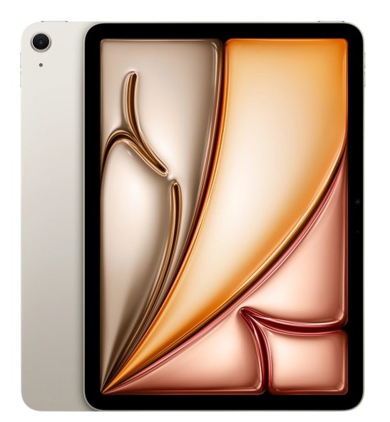 אייפד Apple iPad Air 11-inch (M4) 128GB Wi-Fi - צבע Starlight - ללא מטען
