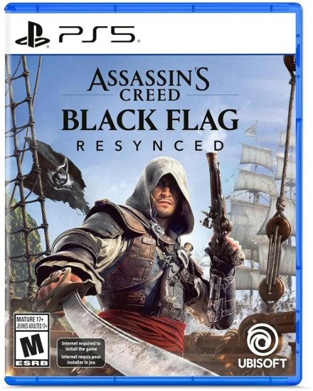 דיסק Assassins Creed: Black Flag Resynced ל-PS5