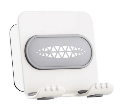 מעמד נדבק לקיר לבן