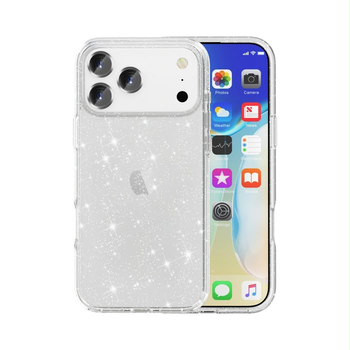 מגן Grip Case Crystal Glitter for Iphone 18 Pro Max