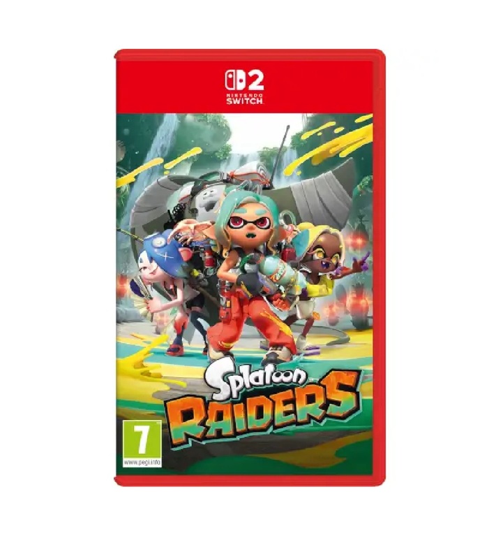 דיסק ל - Nintendo Switch 2 Splatoon Raiders