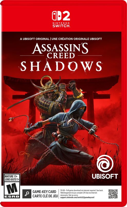 דיסק  Assassin’s Creed Shadows for - Nintendo Switch 2