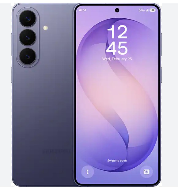טלפון סלולרי (Samsung Galaxy S26 12GB+256GB (SM-S942B/DS - צבע סגול - שנה אחריות יבואן רשמי סאני