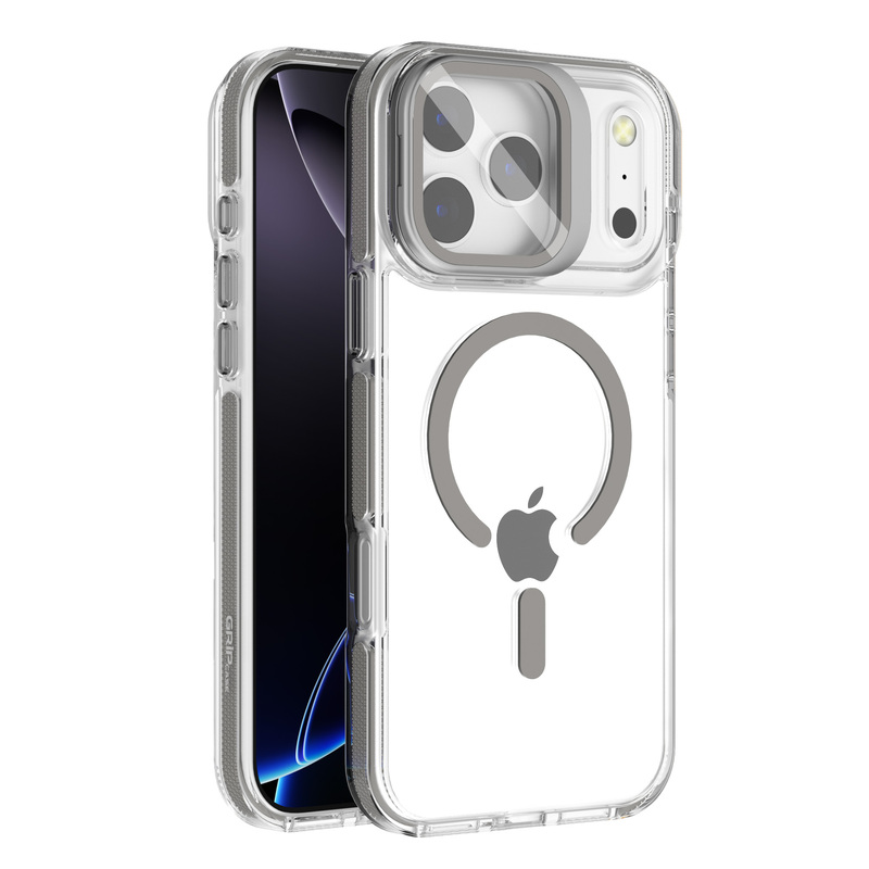 מגן שקוף Crystal Pro for Iphone 17PM/18PM - לבן