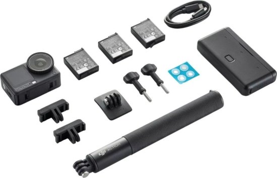 DJI - מצלמת אקסטרים Action 6 Adventure Combo