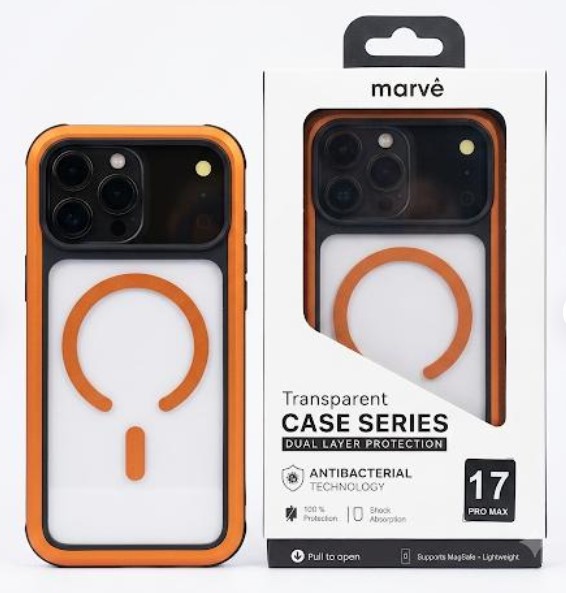 grip case Matrix ip 18/17 pro max orange