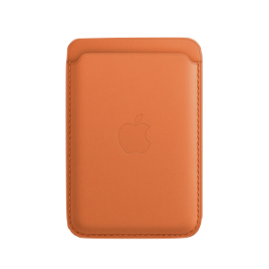 Leather Wallet with MagSafe Golden Brown