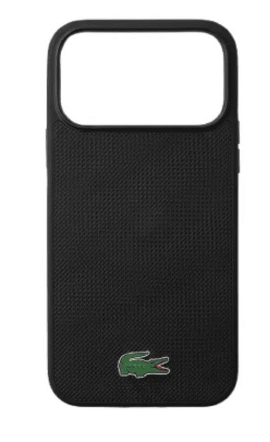 lacoste magsafe pique lacquer ip 18 pm black
