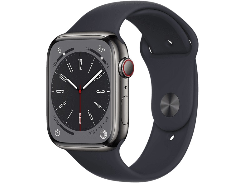 Series 8 LTE 45mm midnight sportband