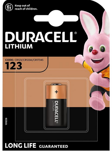 סוללה Duracell 123