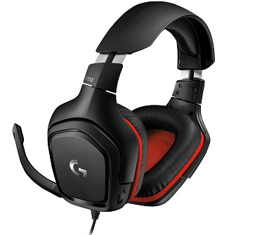 אוזניות G332 חוטי log gaming