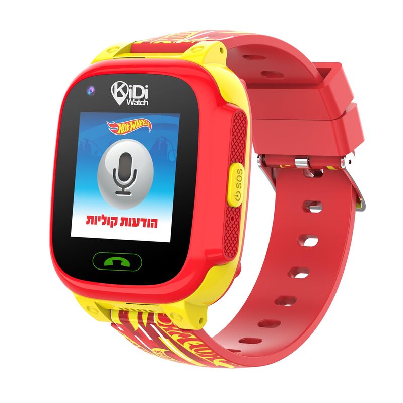 שעון Kidi HotWheels Red