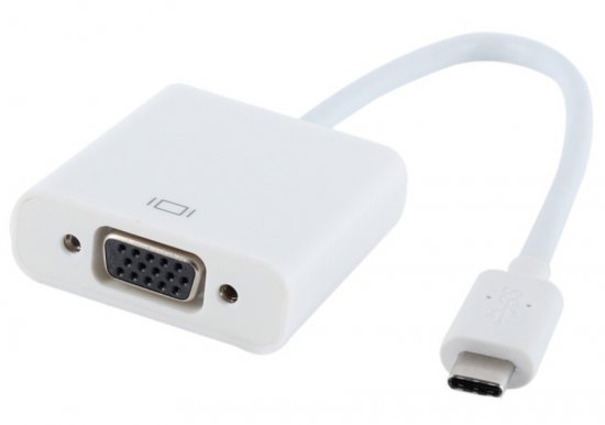 כבל tYpe c to vga