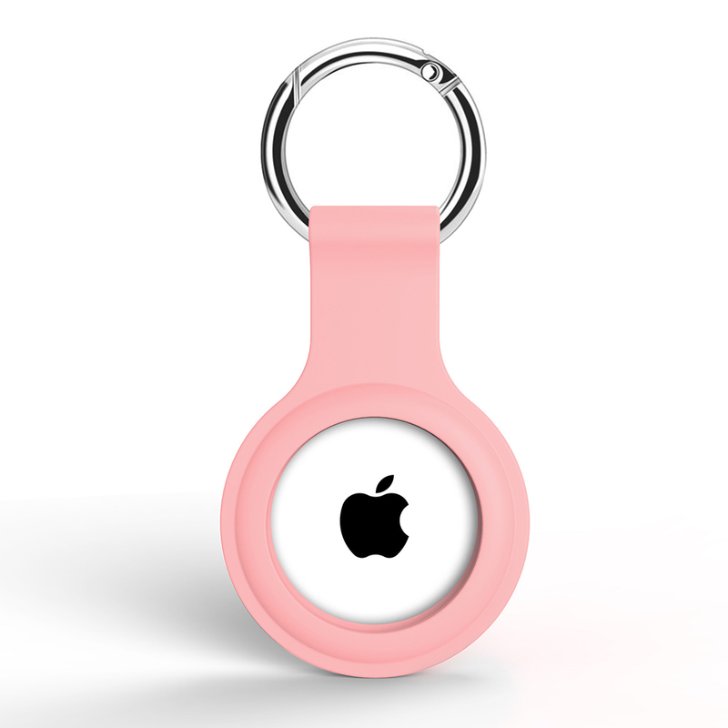 Pink SandSilicone KeyHolder AirTag