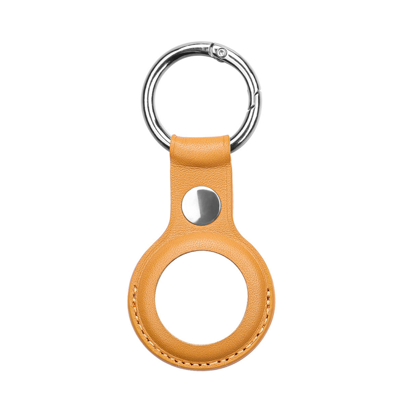 Target Orange Leather KeyHolder 4 AirTag