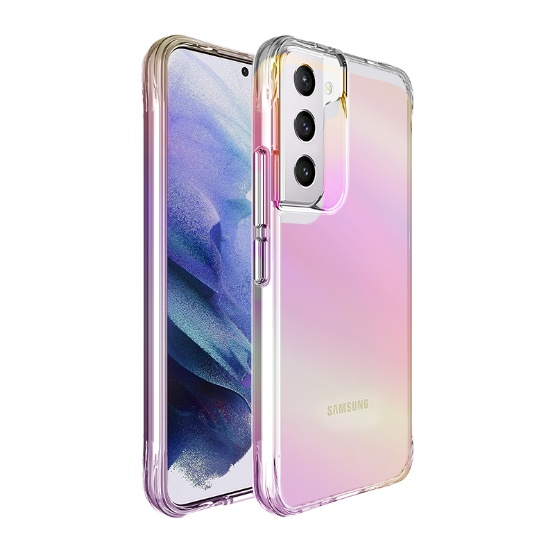 מגן Grip Case S22 Rainbow Pink