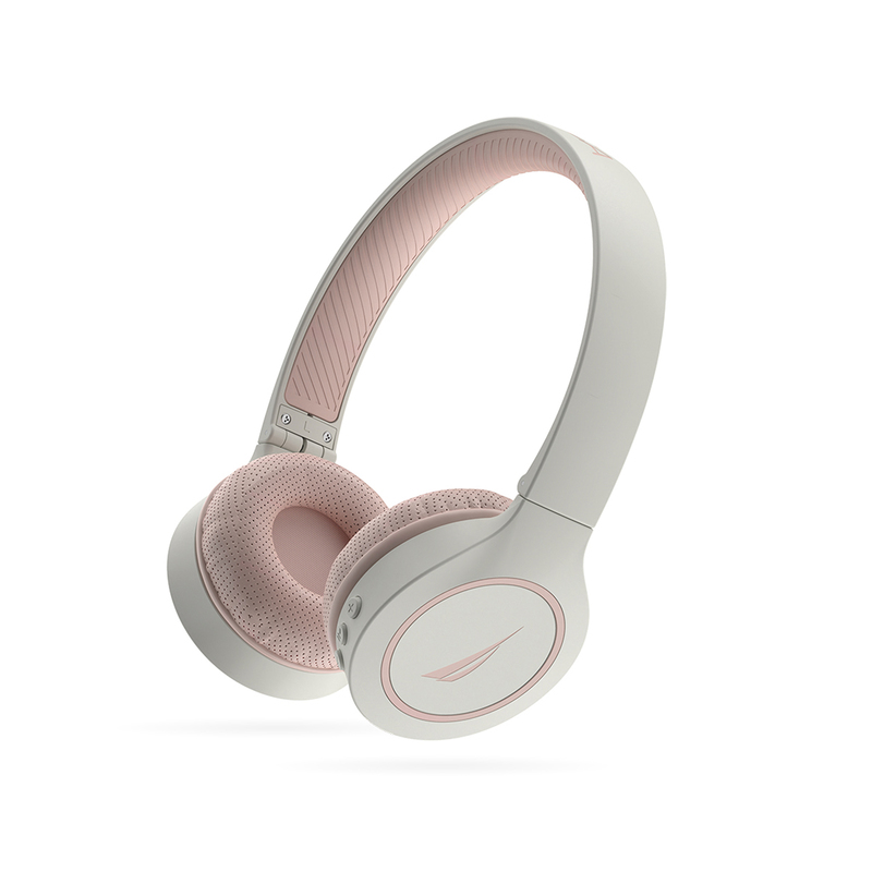 אוזניות קשת אלחוטי WIRELESS HEADSET NAUTICA LIGHT PINK