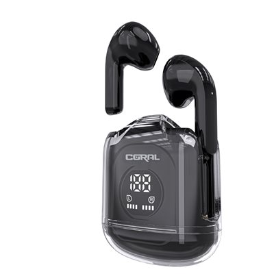 אוזניות אלחוטיות Coral Space TWS BT Black