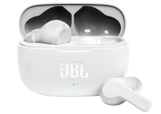 אוזניות - JBL WAVE200 כסוף