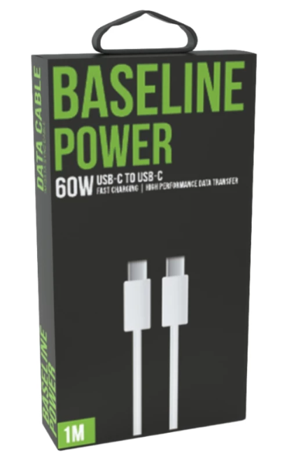 כבל Baseline C to C 1M 60W