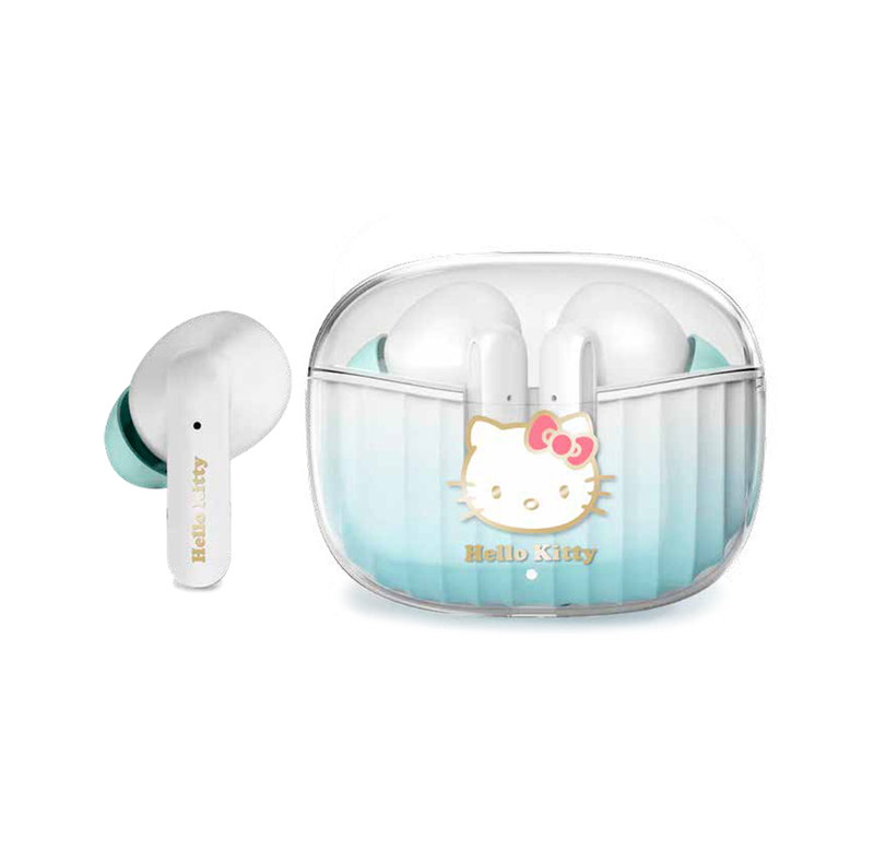 אוזניות אלחוטיות Hello Kitty EarPhones Blue