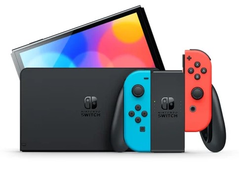 קונסולה Nintendo Switch OLED Red-Blue