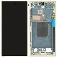 מסך מקורי S24 ULTRA PURPLE-Gray