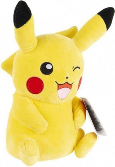בובת פוקימון רכה מבית Jazwares - Pikachu 30cm