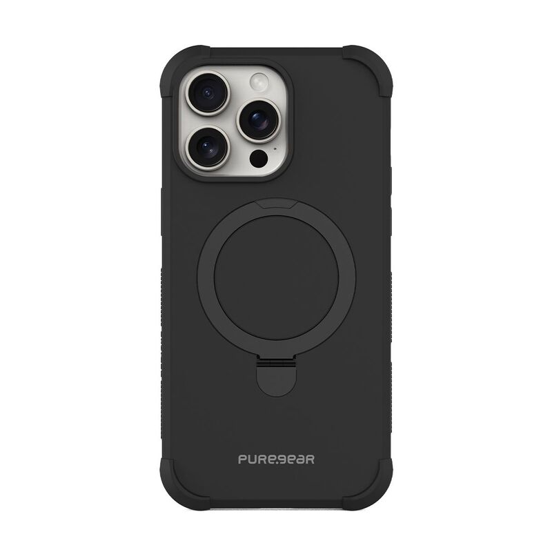 כיסוי PureGear DualTek kik Magsafe iph15PM Black