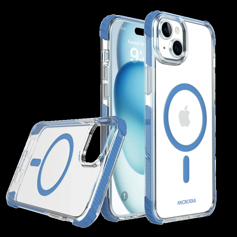 מגן Microdia Crystal Magsafe BLUE 15 PRO