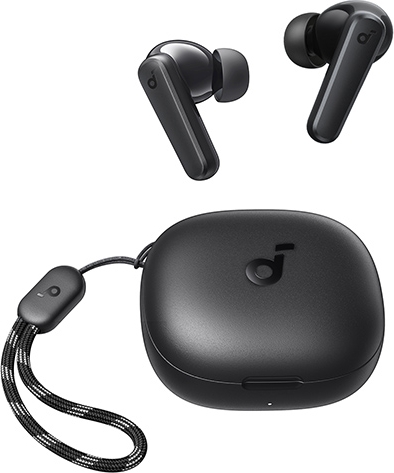 אוזניות אלחוטיות Anker Soundcore R50i TWS IPX5 - צבע שחור אחריות היבואן הרשמי