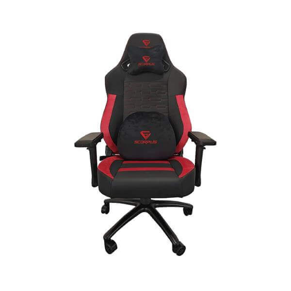 כיסא גיימינג דגם Professional מבית Scorpius - צבע אדום