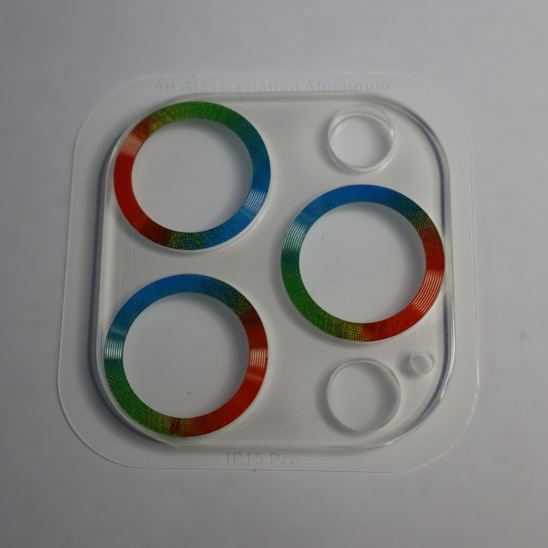 מגן זכוכית לעדשות מצלמה 16-16Plus Rainbow
