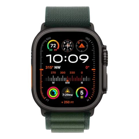 Ultra2 Black Ti Dark Green LTE 49mm